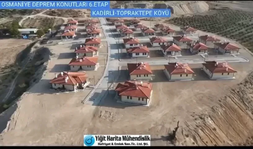 Kadirli Köy Evleri Deprem Konutları – 19 Köy
