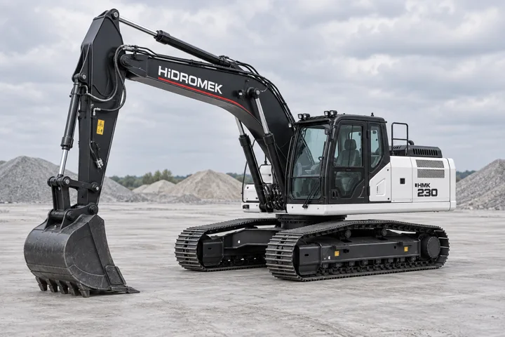 HİDROMEK HMK 230 Paletli Ekskavatör — temsili görsel