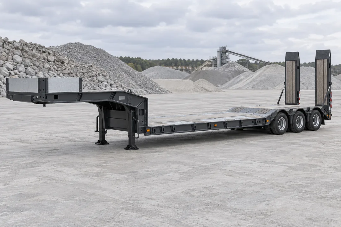 3 Dingilli Lowbed — temsili görsel